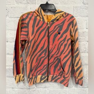 Aviator Nation Kids Classic Hoodie Tiger Design Size 8